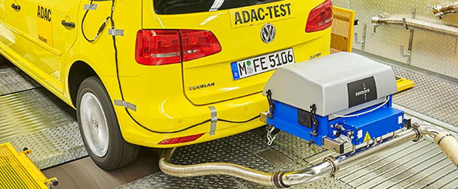 RDE Messung Messgerät