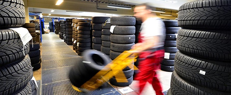 Autoreifenlager