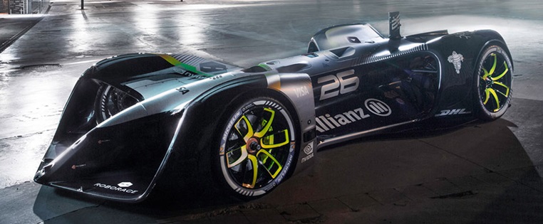 Autonom fahrendes Rennauto Roborace