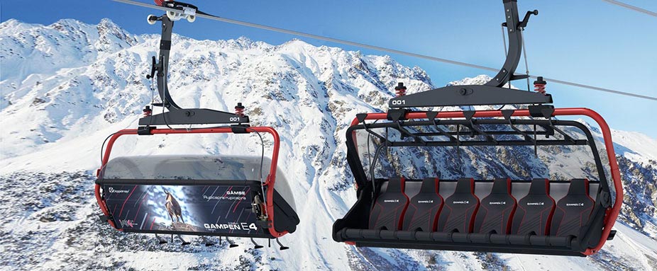 Sessellift Gampenbahn in Ischgl