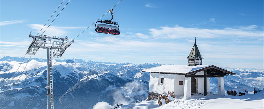 Sessellift 6SB Brunelle auf dem Kitzbüheler Horn