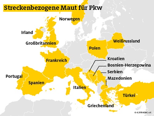 Maut in Europa: Gebühren und Bußgelder | ADAC Maut in Europa: Gebühren und Bußgelder | ADAC