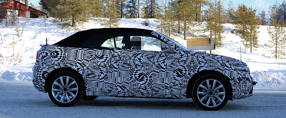 VW T-Roc Cabrio Erlkönig