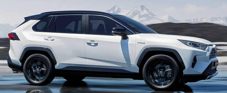 Seitenansicht Toyota RAV4