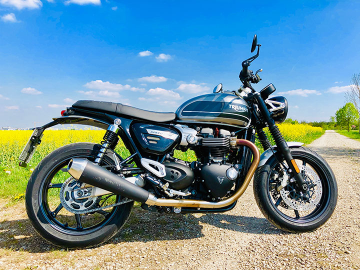 Triumph Speed Twin Fahrbericht Adac