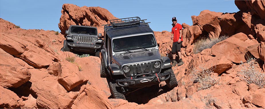Jeeps im Valley of Fire