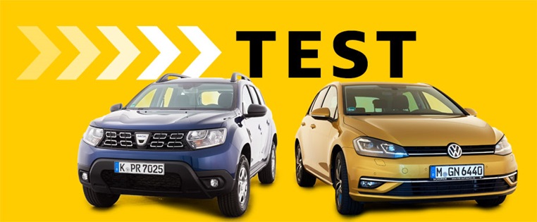 Vergleich Vw Golf Gebraucht Oder Dacia Duster Neu Adac