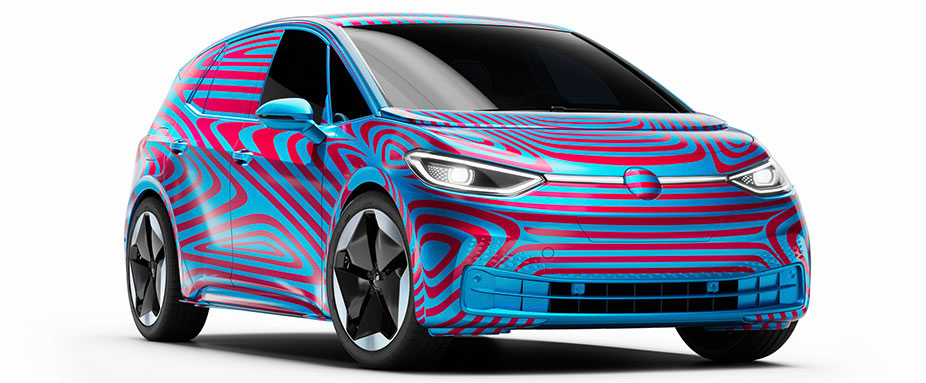 VW iD3 getarnt