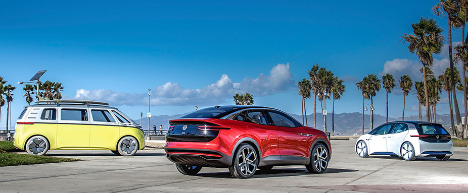 VW ID Elektroauto-Familie