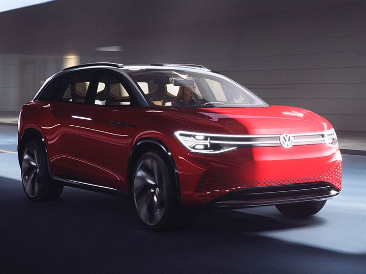 Vw Id Roomzz Elektro Suv Bilder Daten Reichweite Adac