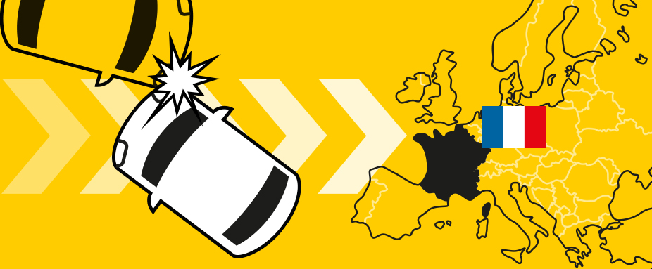 ADAC Auslandsunfall Frankreich