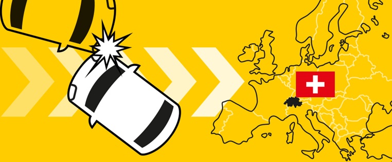 ADAC Auslandsunfall Schweiz