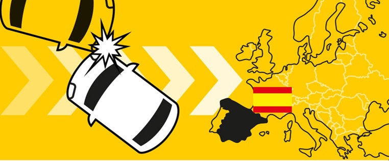 ADAC Auslandsunfall Spanien