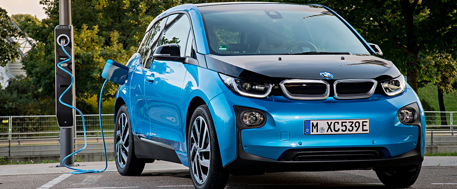 Nummernschild für E-Autos