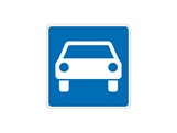 Verkehrszeichen: Kraftfahrtstraße