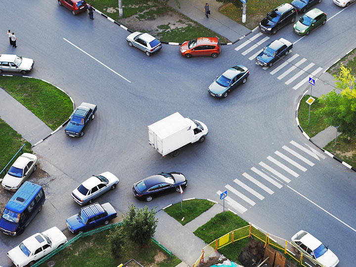 Verkehrsvorschriften für Autofahrer