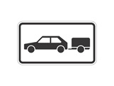 Verkehrszeichen: PKW-Anhänger
