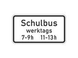 Verkehrszeichen: Schulbus