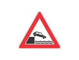 Verkehrszeichen: Ufer