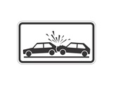 Verkehrszeichen: Unfallgefahr