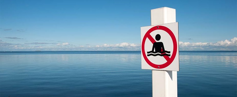 Baden Verboten Schild