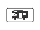 Verkehrszeichen: Wohnmobil