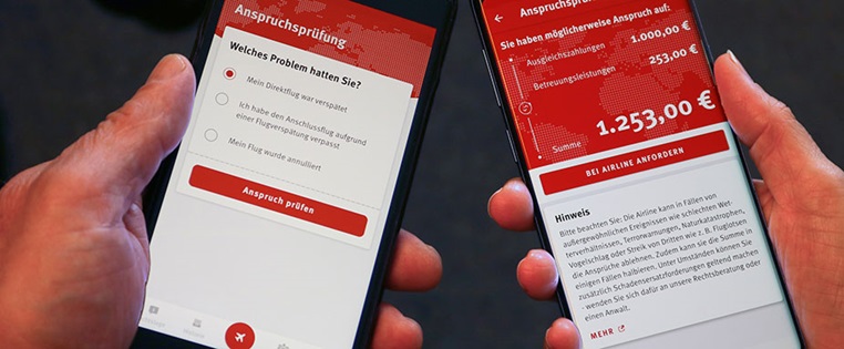 neue App bei Flugverspätungen