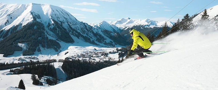Skifahren in Berwang