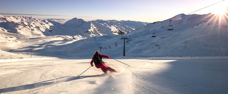 Skifahren in der Zillertalarena