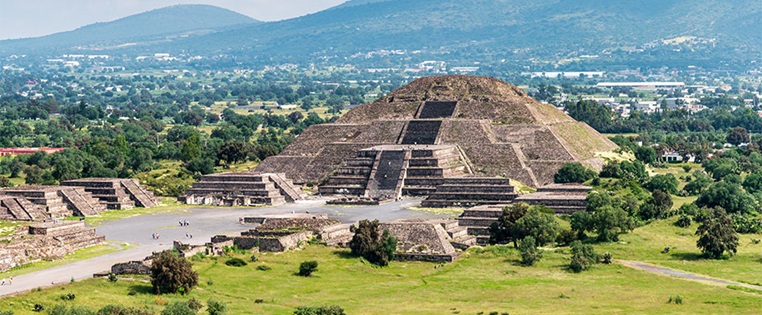 Teotihuacan Tempel in Mexico City