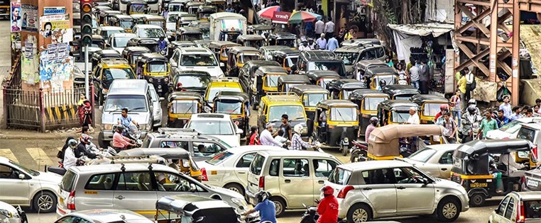 Stau in Mumbai