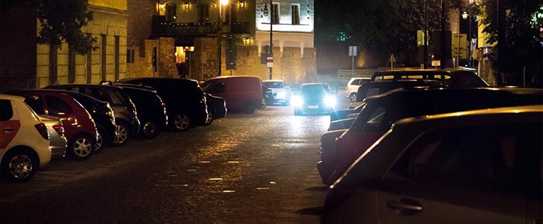 Parkplatz Nachtbewirtschaftung