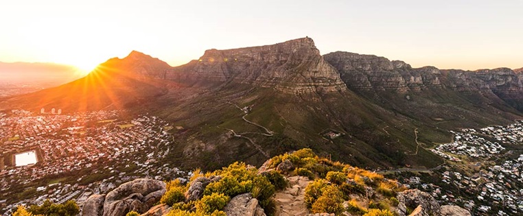 Tafelberg in Südafrika