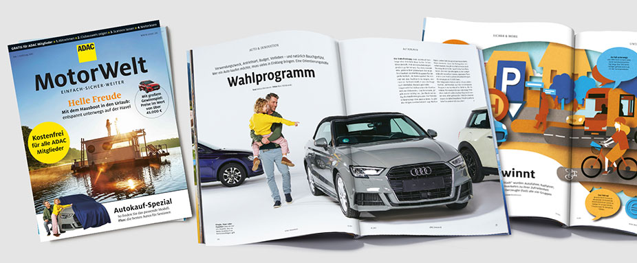 Cover der ADAC Motorwelt Premium