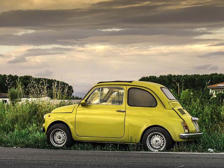 Automodell Quiz Fiat 500