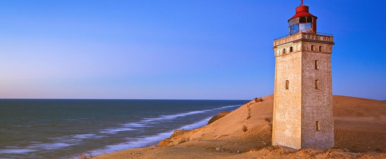 Rubjerg Knude mit Leuchtturm