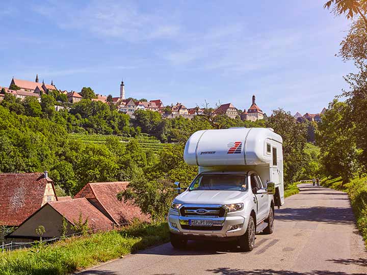 Mit dem Wohnmobil an der Weinstraße Taubertal