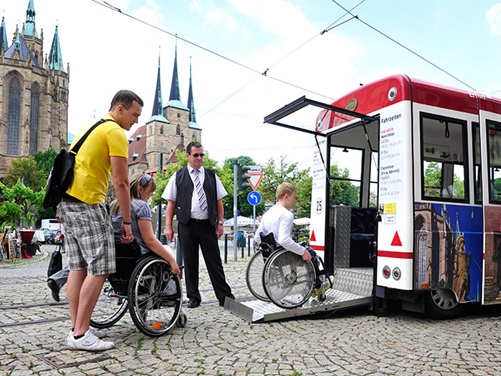 Barrierefreies Reisen Erfurt