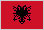 Flagge Albanien