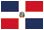 Flagge Dominikanische Republik