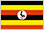 Flagge Uganda