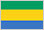 Flagge Gabun
