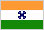Flagge Indien