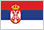 Flagge Serbien
