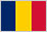 Flagge Tschad