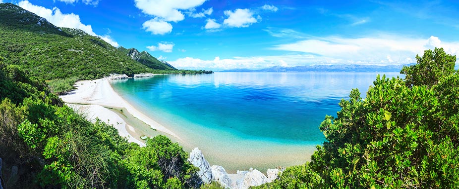 Strand in Kroatien