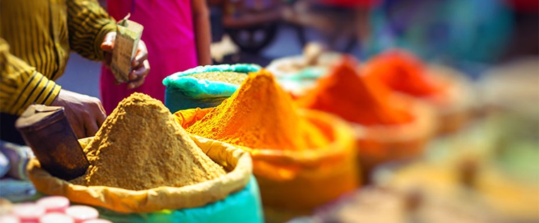 Gewürze in Indien