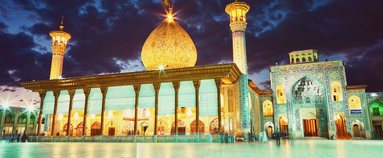 Shah Cheragh Moschee in Shiraz Iran
