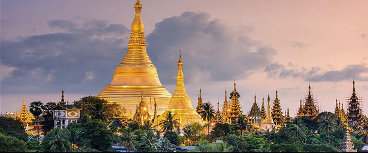 Tempelanlage in Myanmar