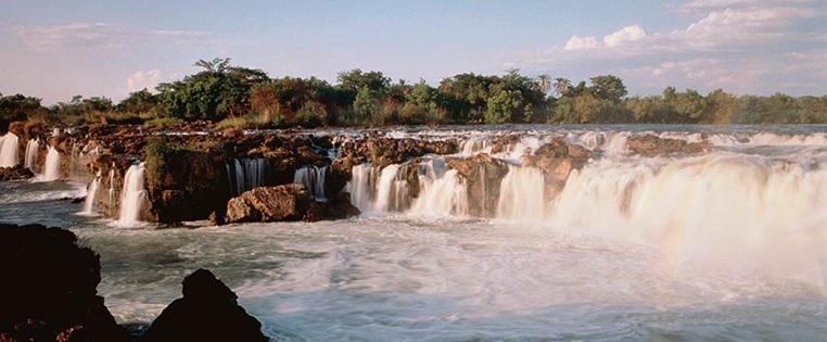 Wasserfall in Zimbabwe